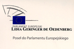 list od Pani Poseł do PE Lidii Geringer de Oedenberg